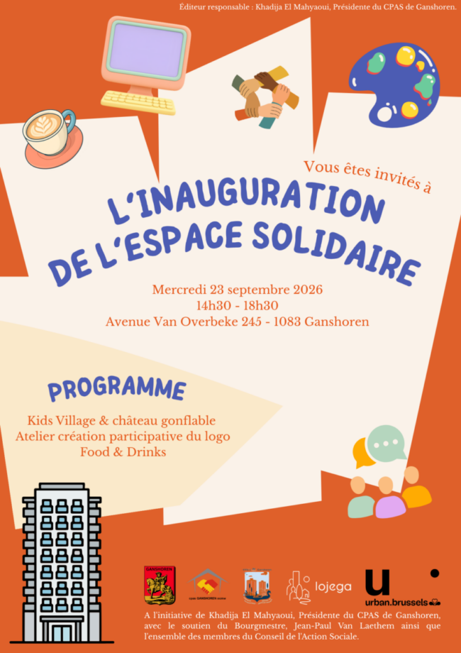 Affiche inauguration espace solidaire (2)
